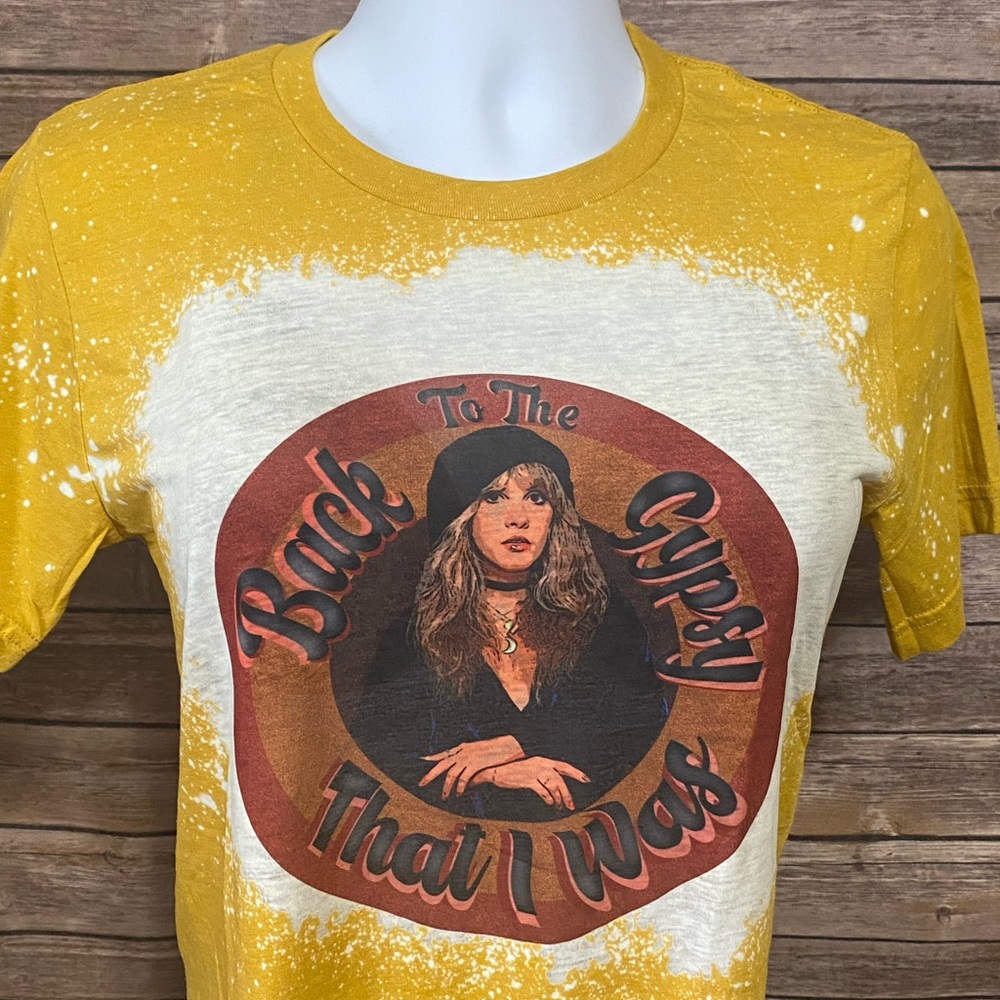 Bleached Stevie Nicks T-shirt